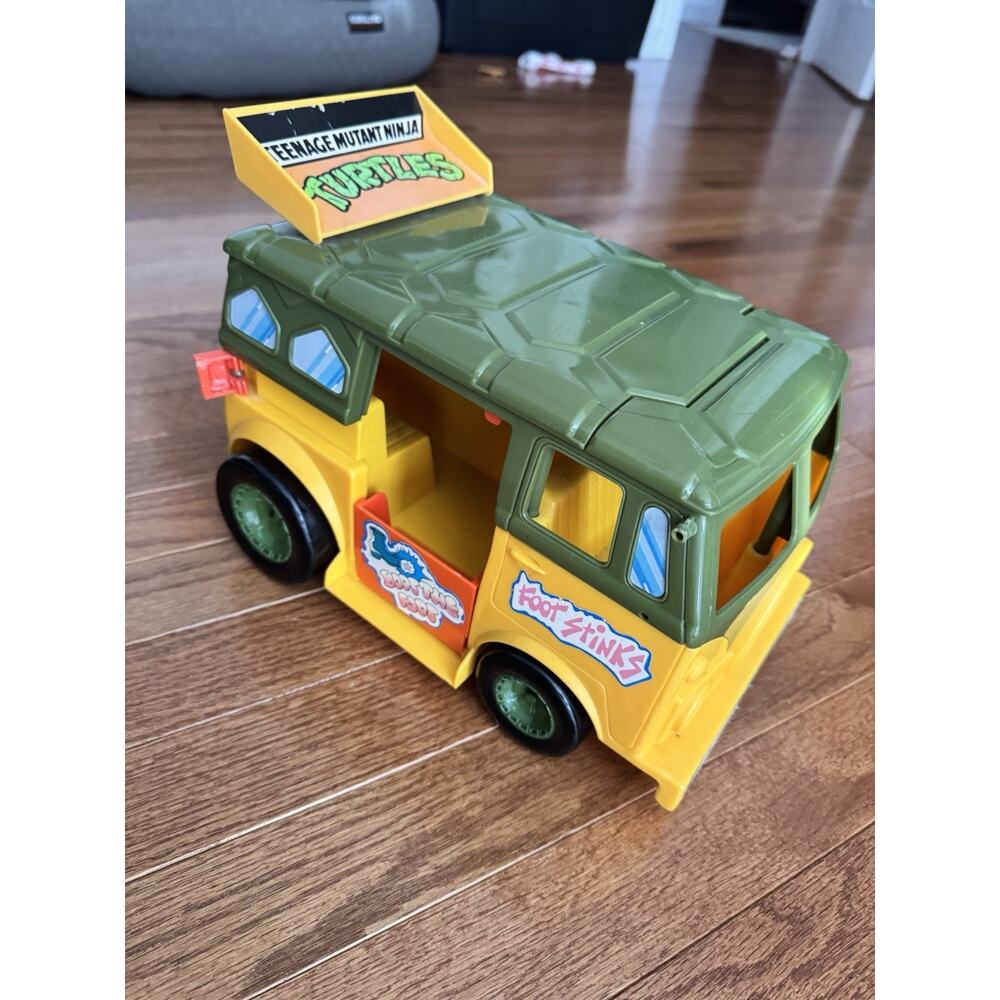 1989 TMNT Party Wagon Van Bus Teenage Mutant Ninja Turtles Vintage